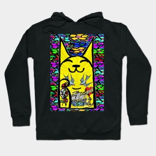 Graffiti tattoo Cat by LowEndGraphics Hoodie